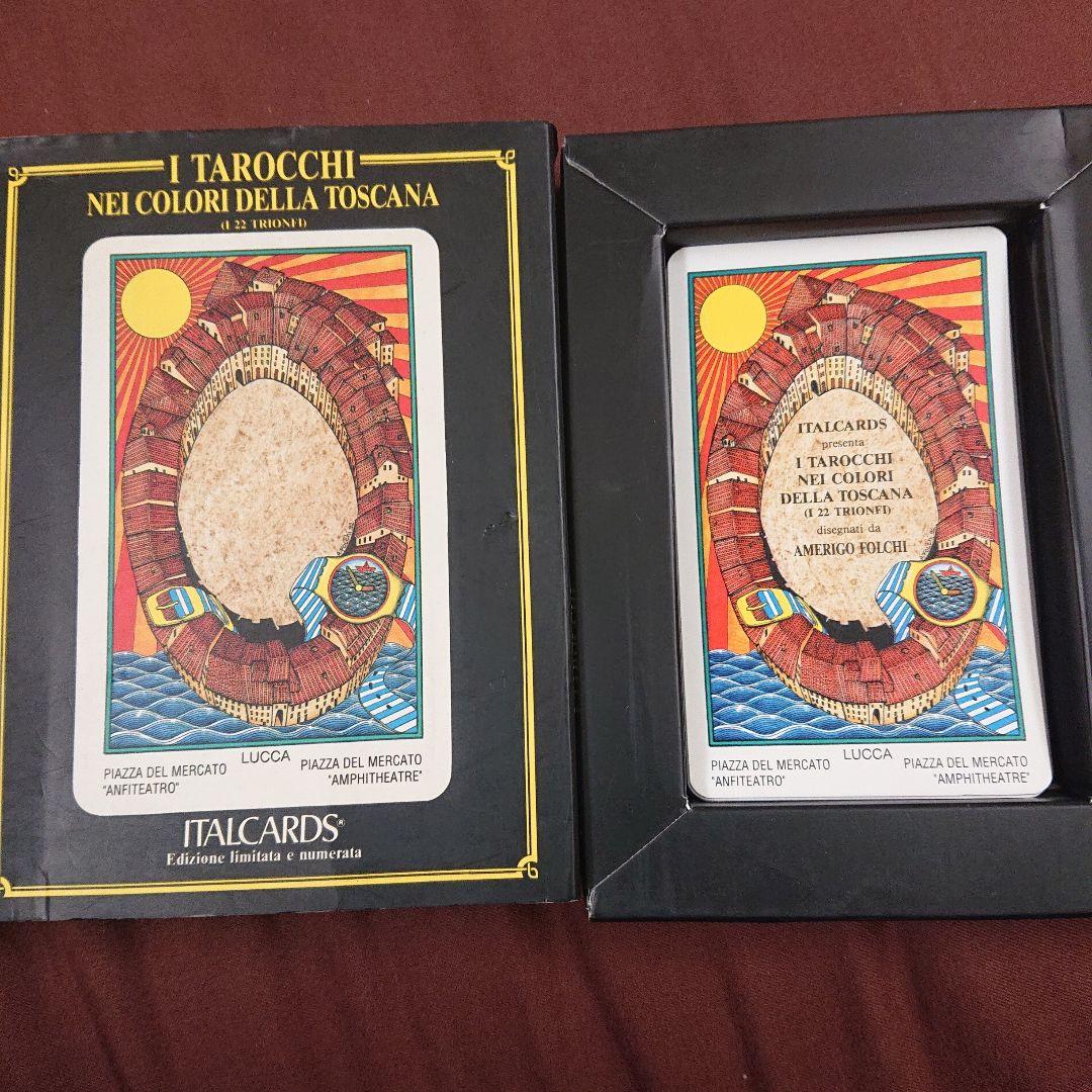 絵画 i Tarocchi nei colori della Toscana