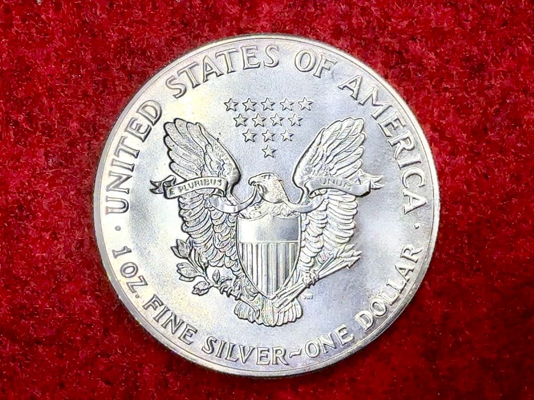 え*ん様 1987年 アメリカ シルバーイーグル 1$ 1oz 銀貨