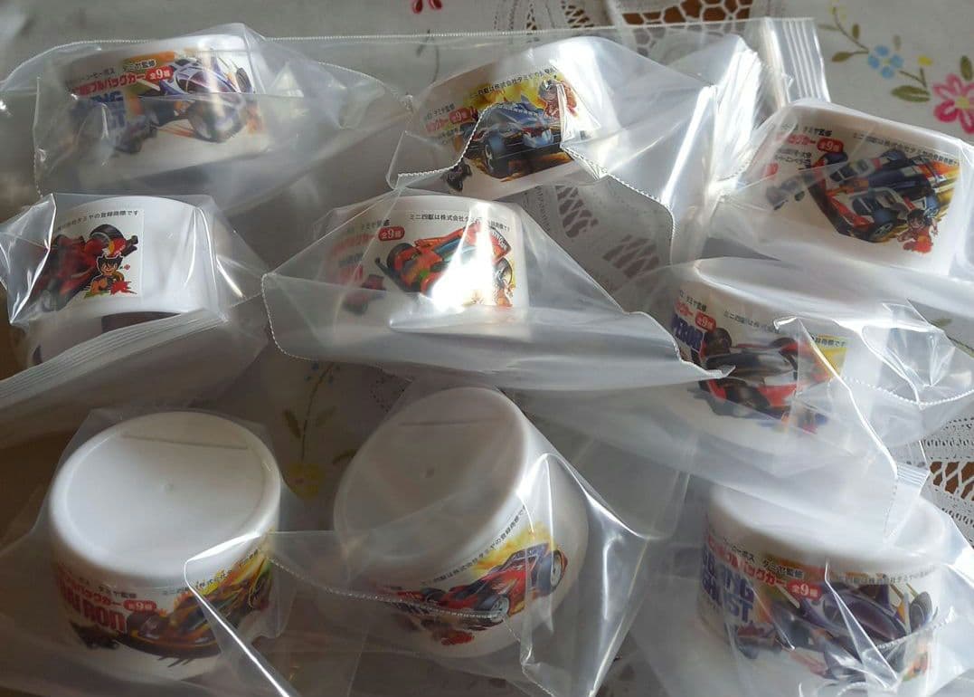 ★ボス×タミヤ★ミニ四駆プルバックカーシリーズ★14点セット★ダブリオマケ