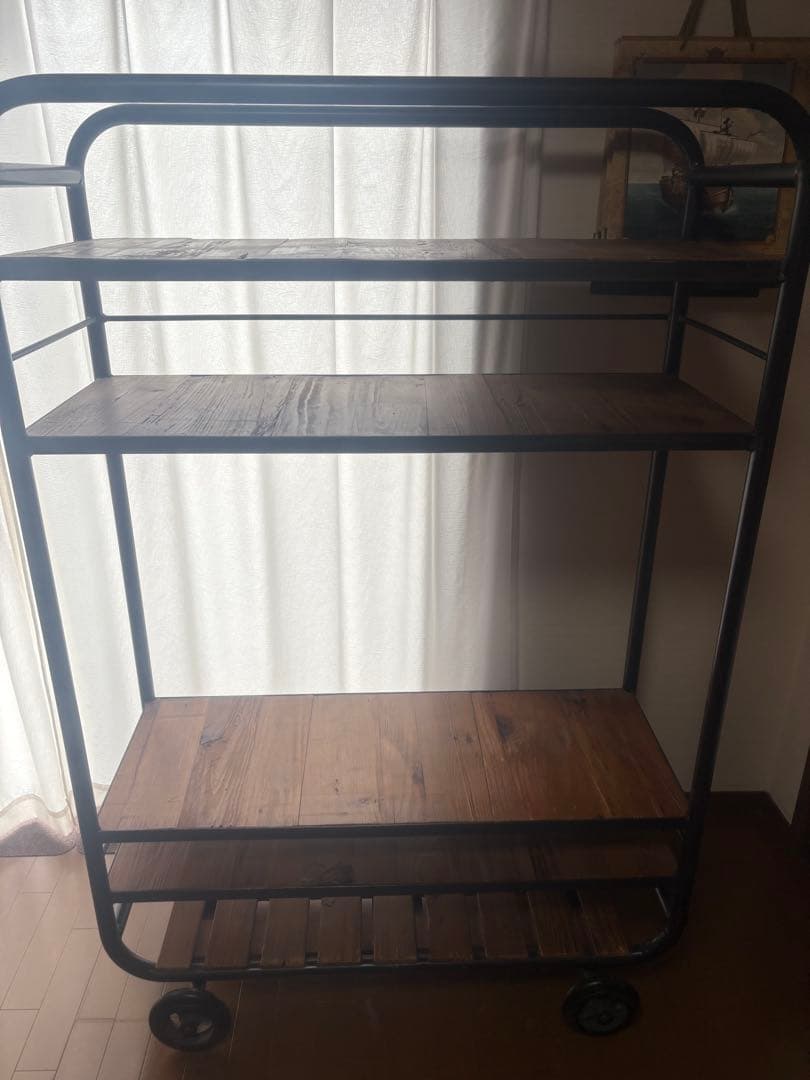 ラスト週末限定セール廃盤人気商品　crash gate テレビボード　アイアン