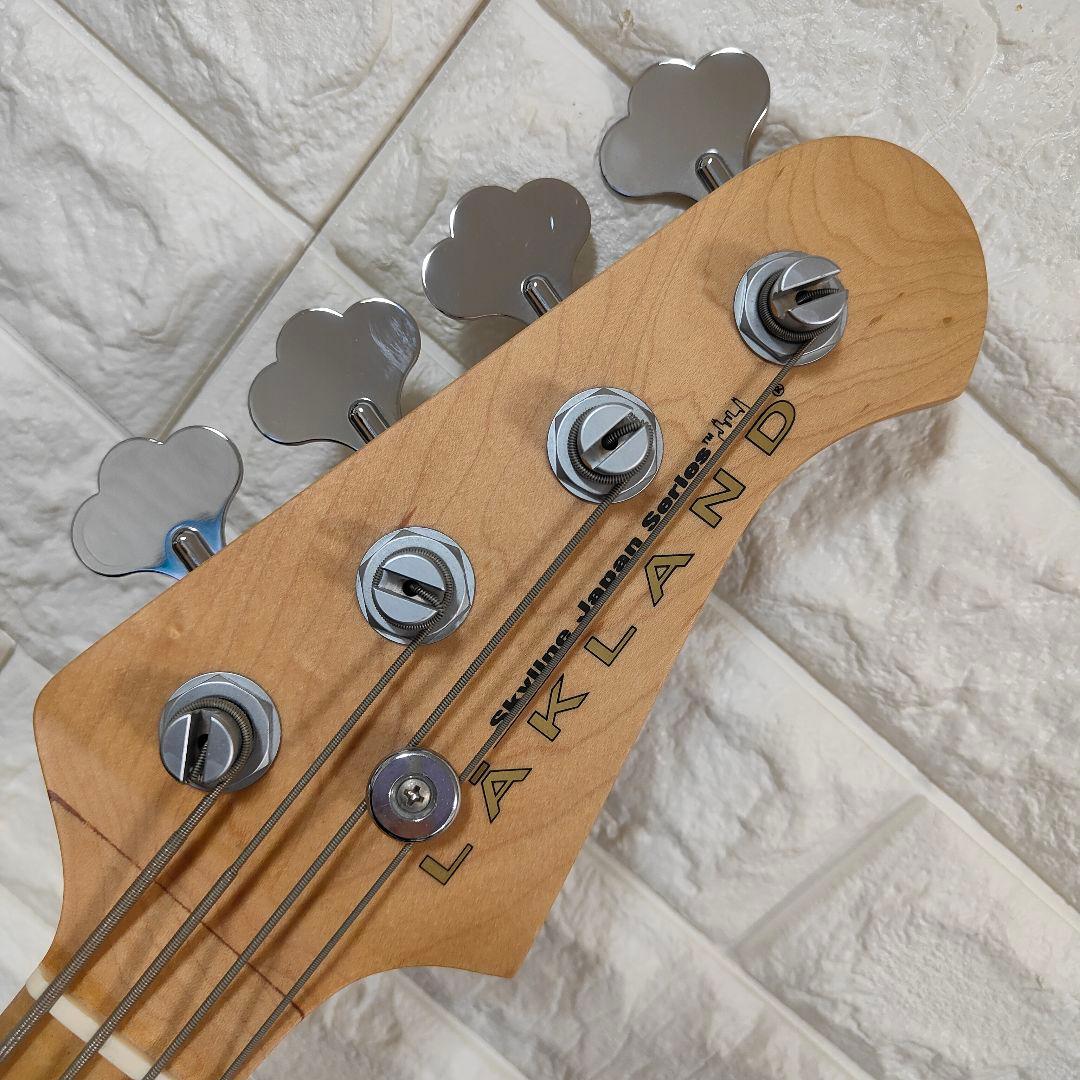 ベース LAKLAND SK-4DX Blue Translucent