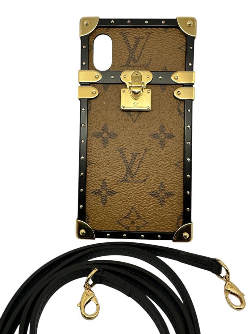 【新品・未使用】 ルイヴィトン iPhone X,XS ケース ストラップ付