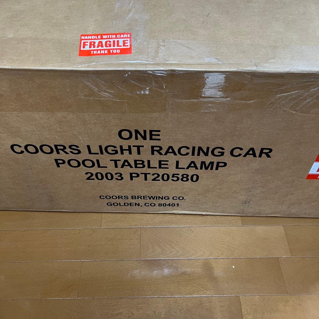 Coors /NASCAR プールバーライト　ヴィンテージ照明　⭐️状態良好⭐️