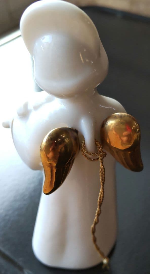 【希少】ビングオーグレンダール 天使 ロイヤルコペンハーゲン 24kt 置物