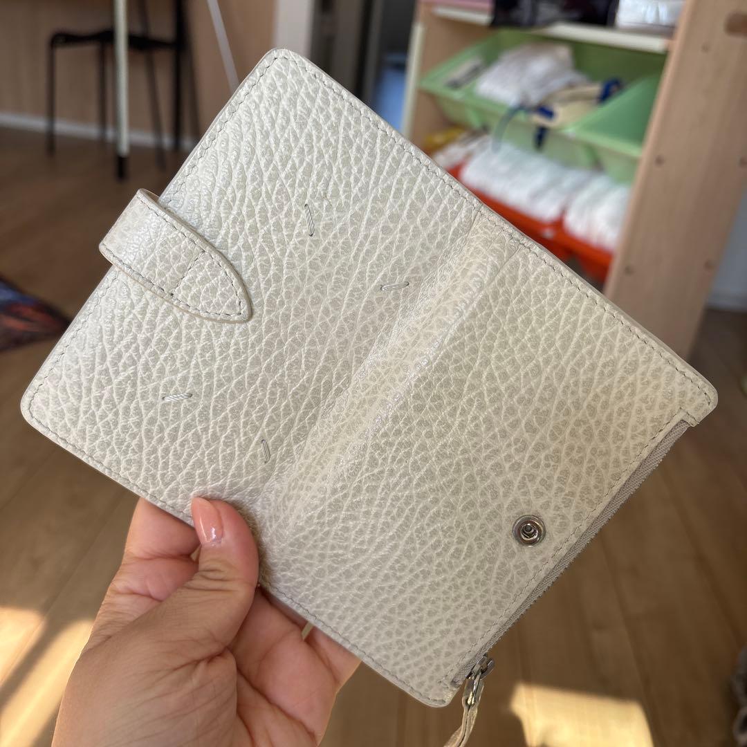 Maison Margiela ホワイト　二つ折り財布