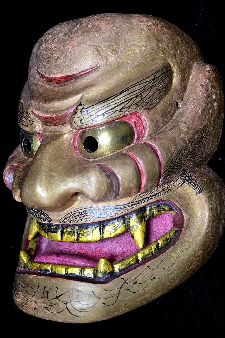 能面　しかみ面