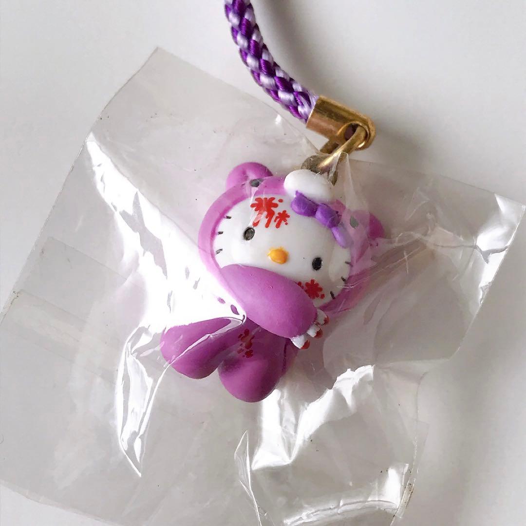 ご当地キティ★北海道限定★グルーミー★クマ★2009年製★ストラップ★根付け★