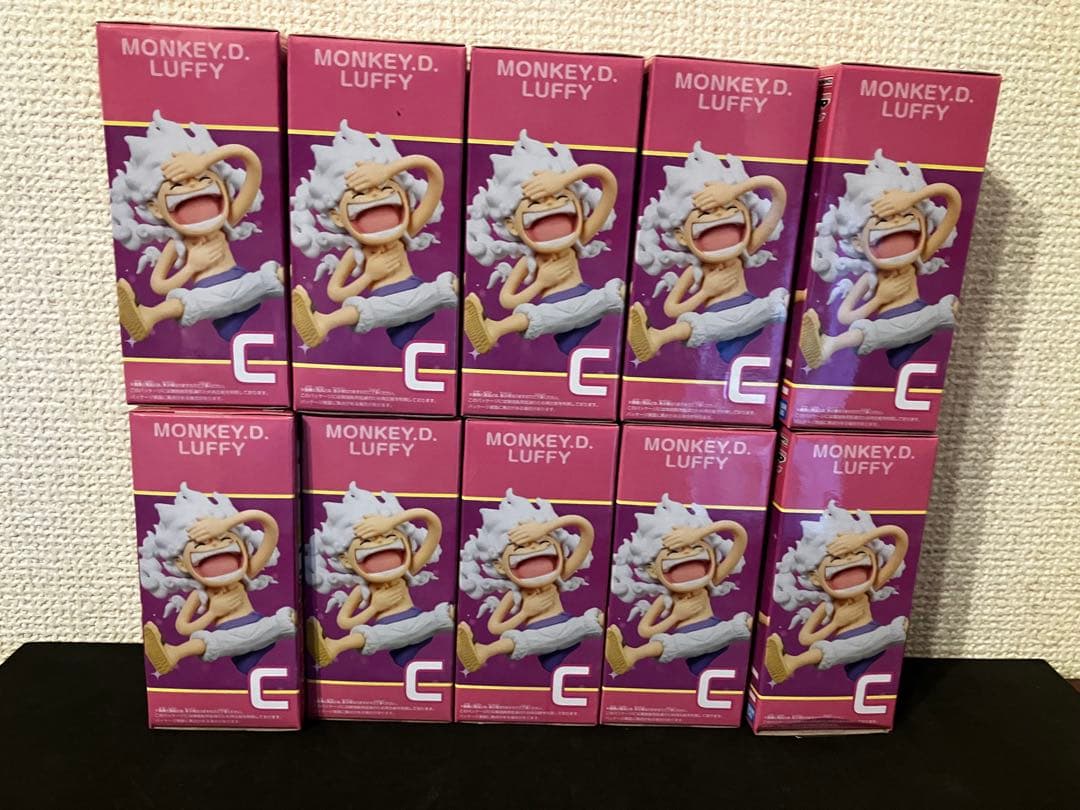 ワンピース ワーコレ　ジュエリー・ボニーヒストリー ルフィ　10体セット