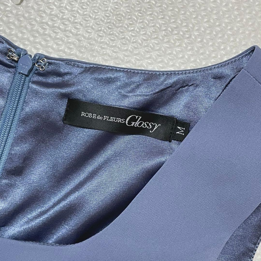 ローブドフルール キャバクラ ドレス タイト ロング ビジュー ツイード