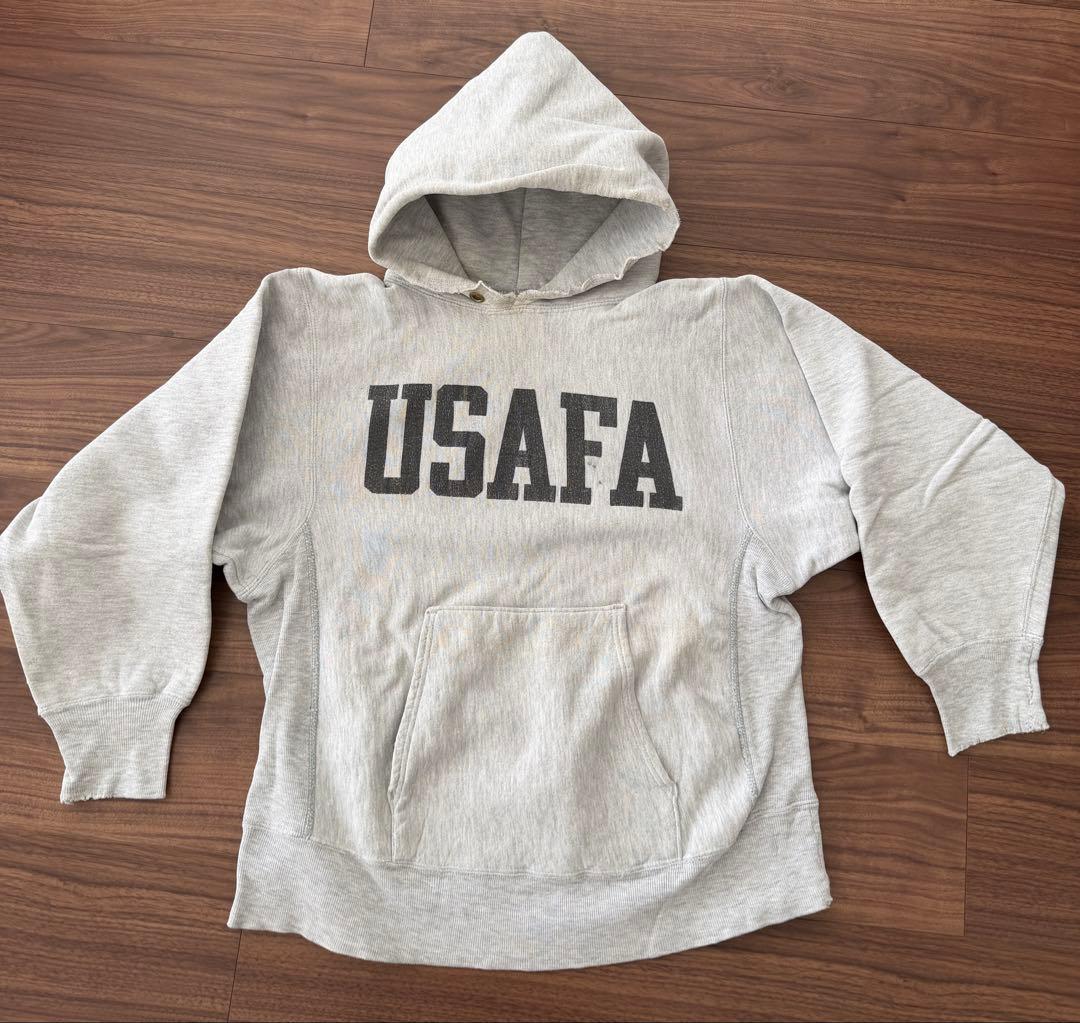 80s Champion リバースウィーブ パーカー USAFA オリジナル
