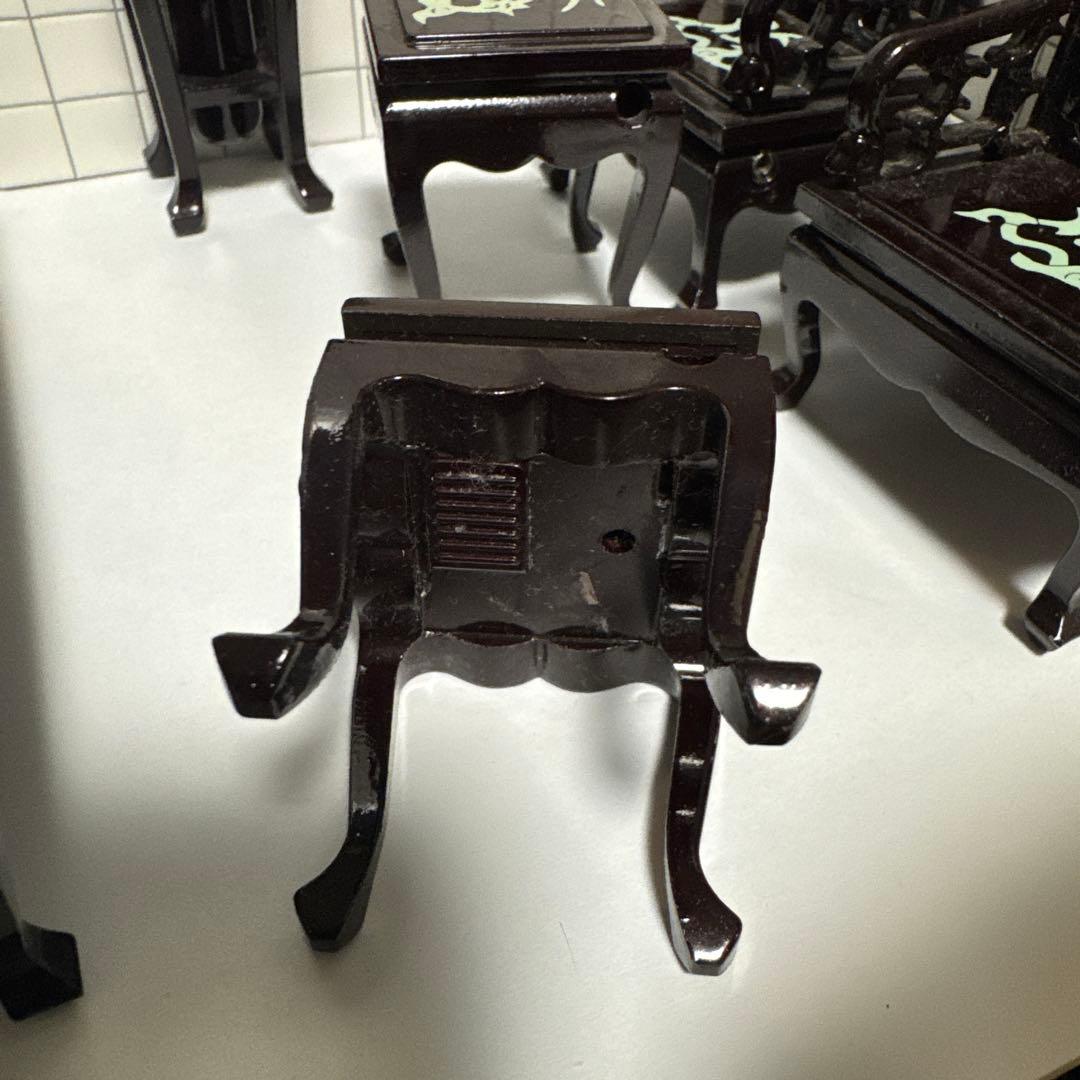 ミニチュア家具セット中国家具　ガスライター