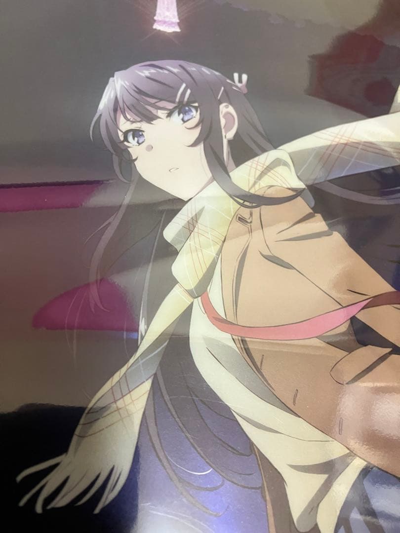 【絶版】青春ブタ野郎はゆめみる少女の夢を見ない B3 サイズ クリアポスター