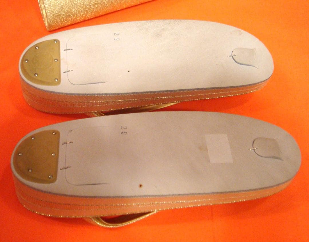 【未使用品】　草履　バッグのセット ゴールド フォーマル　婚礼用　着物　小物