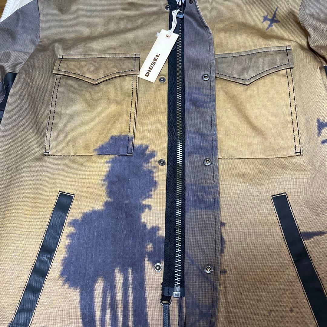 DIESEL 風景プリント ジャケット