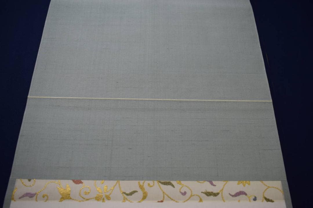 不詳/作者不詳/不二山画賛/富士山画賛/横物/桐共箱付/布袋屋掛軸HJ-987