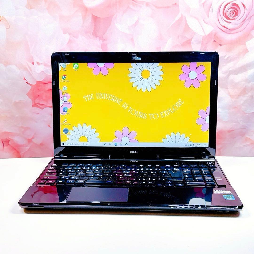 美品✨新品SSDで爆速✨ windows11 ノートパソコン✨オフィス カメラ