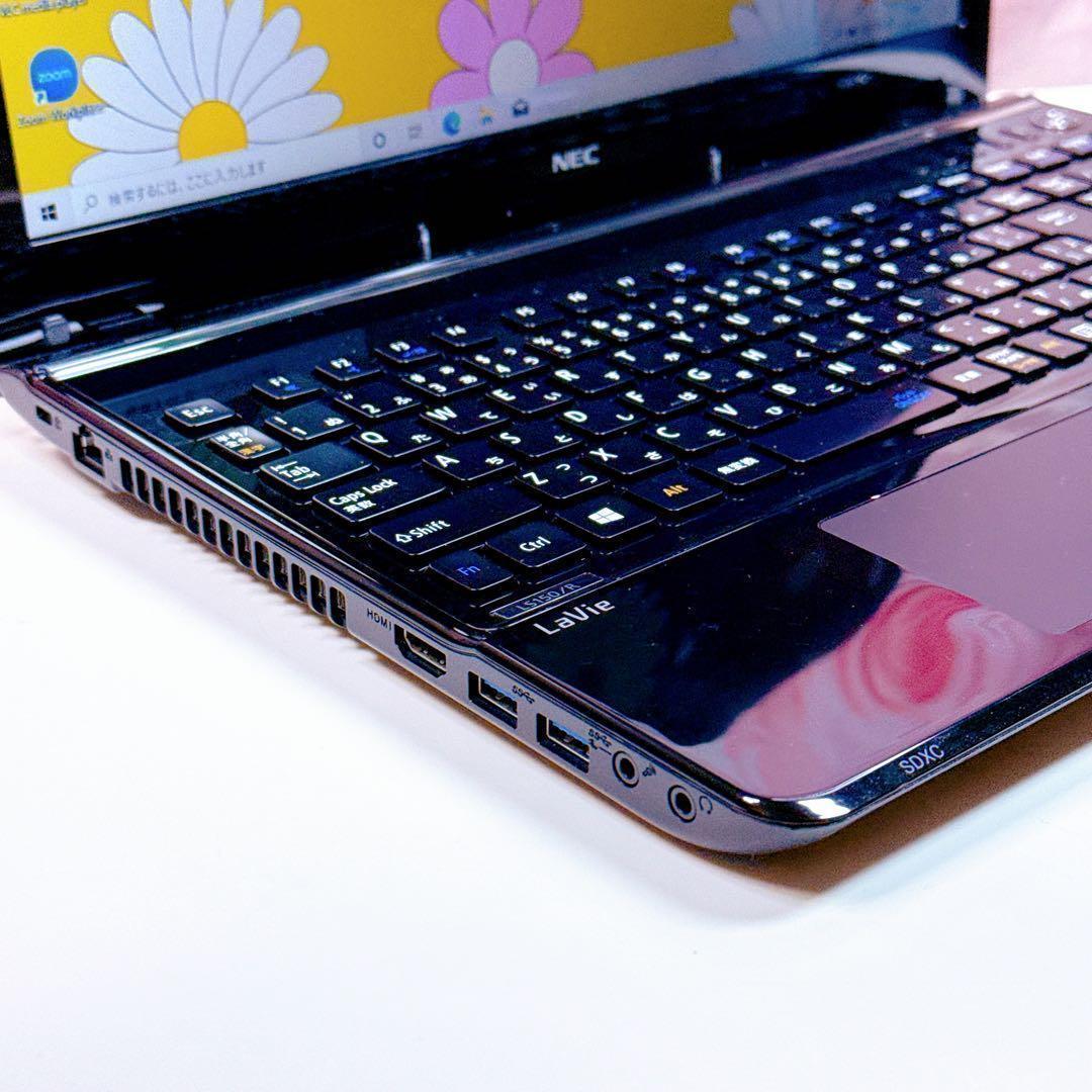 美品✨新品SSDで爆速✨ windows11 ノートパソコン✨オフィス カメラ