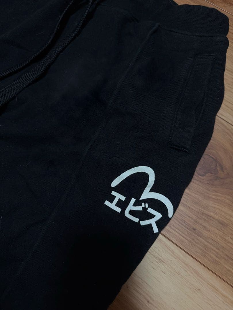 EVISU スウェット ジョガーパンツ カモメロゴ 日本語ロゴ M