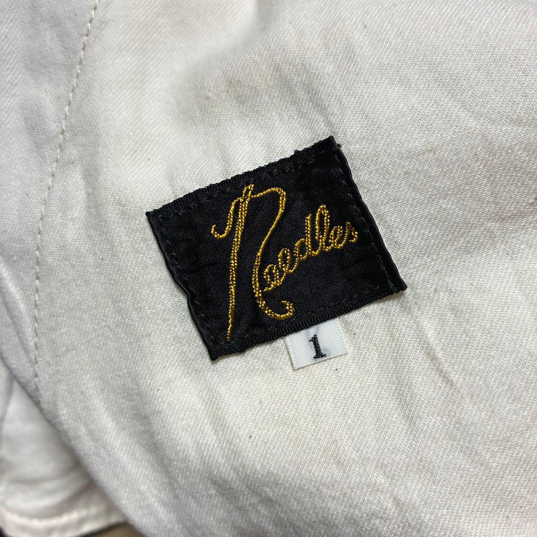 か*ゃ様 needles ヒザデルパンツ　h.dパンツ　ワイドチノパン