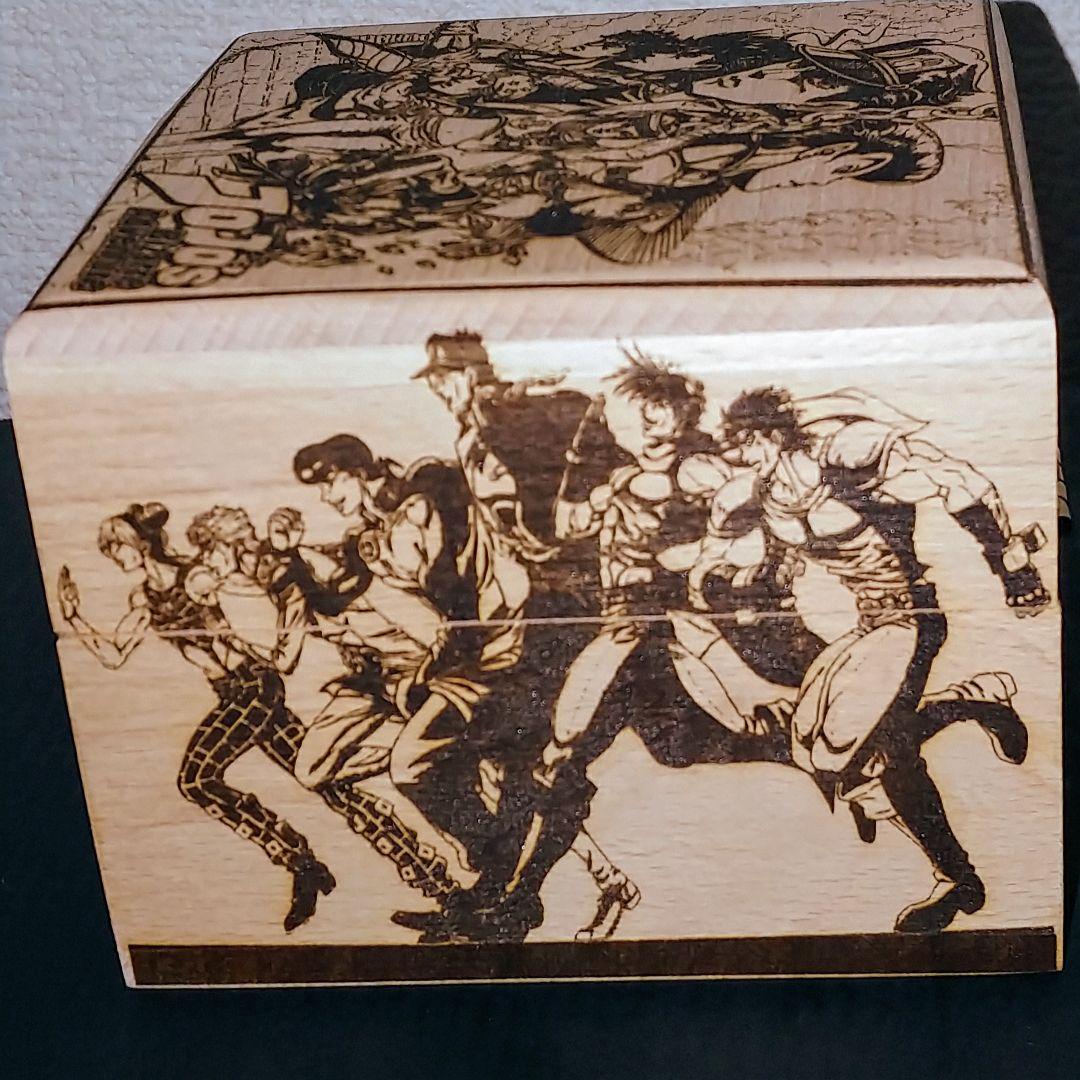 ジョジョの奇妙な冒険 オルゴールボックス 天然木製 海外製 アニメ