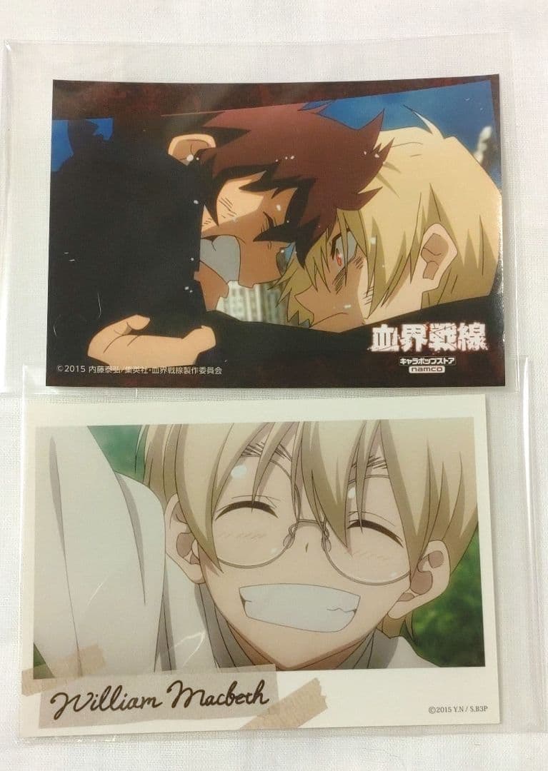 血界戦線　グッズ　レオ&ブラック