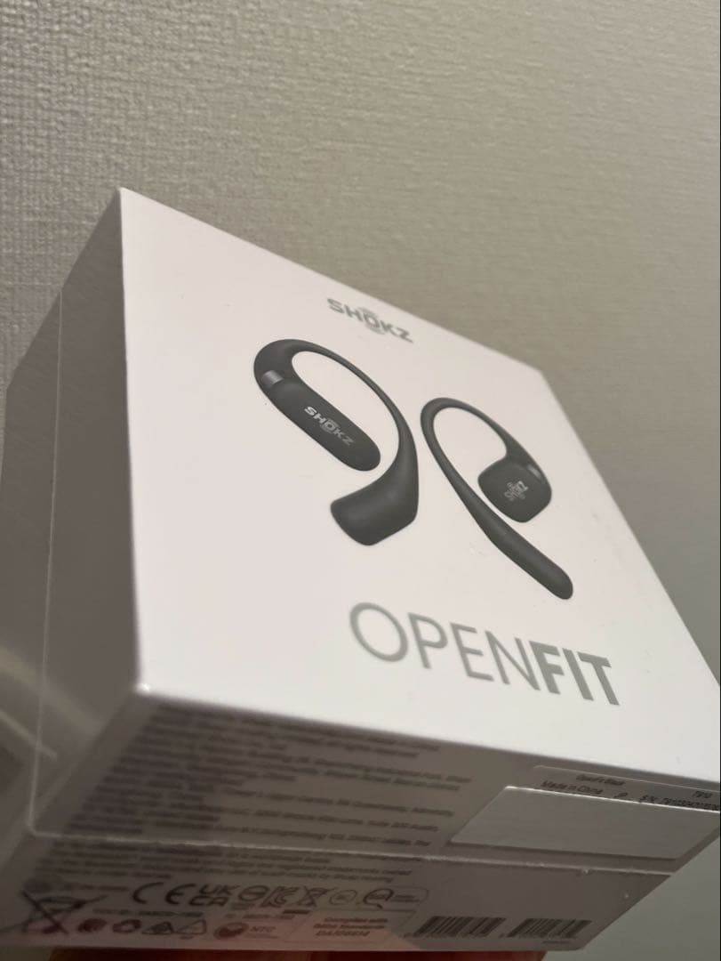 【新品未開封】SHOKZ OPENFIT AIR ブラック