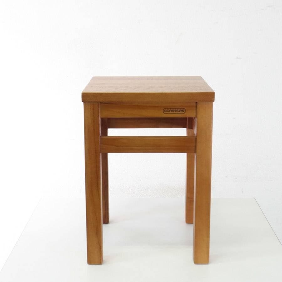 SCANTEAK スキャンティーク サイドテーブル スツール チーク H45cm