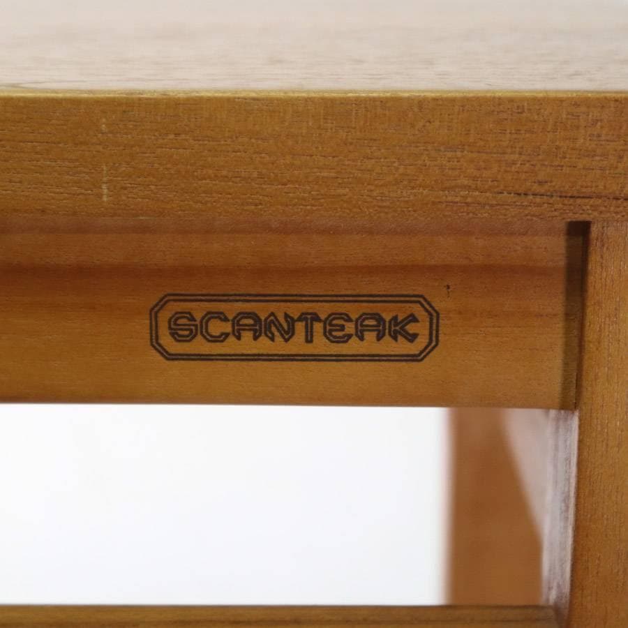 SCANTEAK スキャンティーク サイドテーブル スツール チーク H45cm
