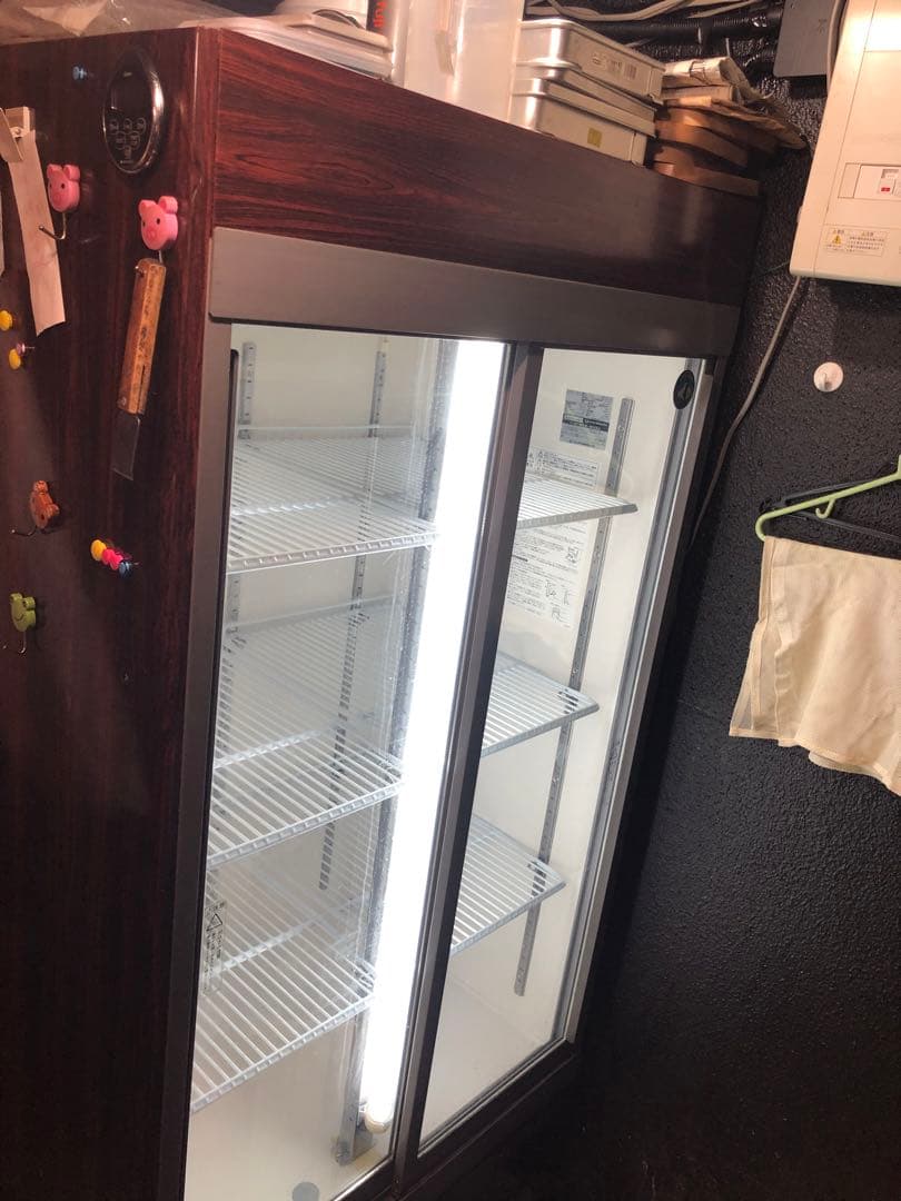 ホシザキ冷蔵ショ－ケ－ス　動作確認済み