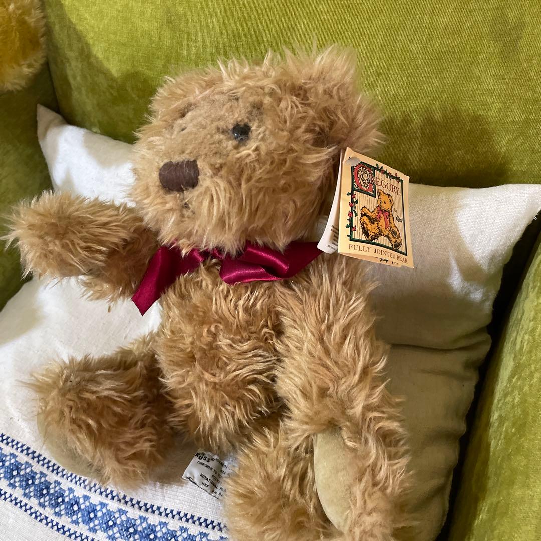 588イギリスベア、アンティーク、ビンテージ3体可愛い子チャドも