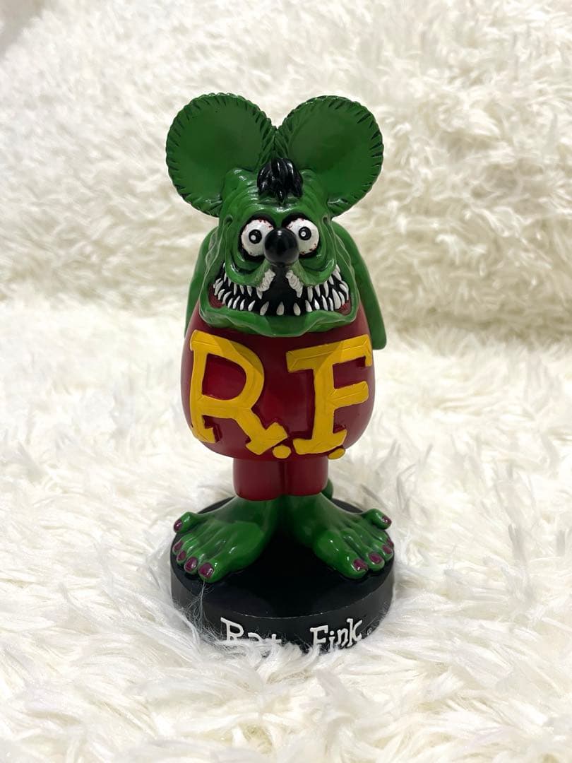 Rat Fink フィギュア MOONEYES 正規品 ボビングヘッド 18cm