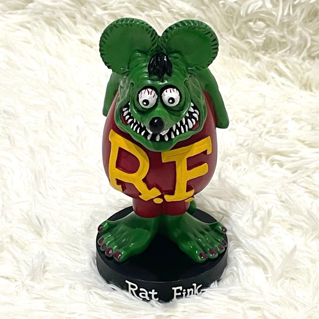 Rat Fink フィギュア MOONEYES 正規品 ボビングヘッド 18cm