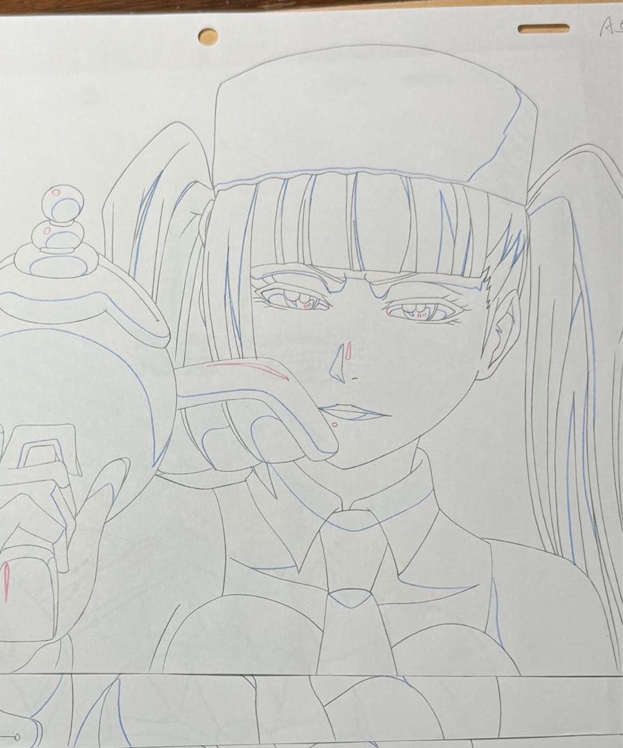 BLEACH セル画　リルカ　アニメ　レイアウト