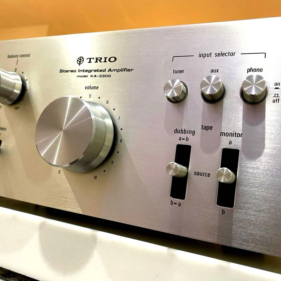 TRIO プリメインアンプ KA-3300 トリオ 動作品