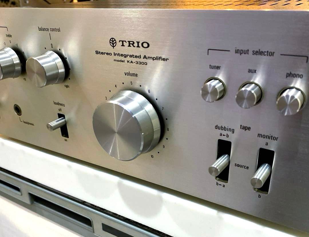 TRIO プリメインアンプ KA-3300 トリオ 動作品