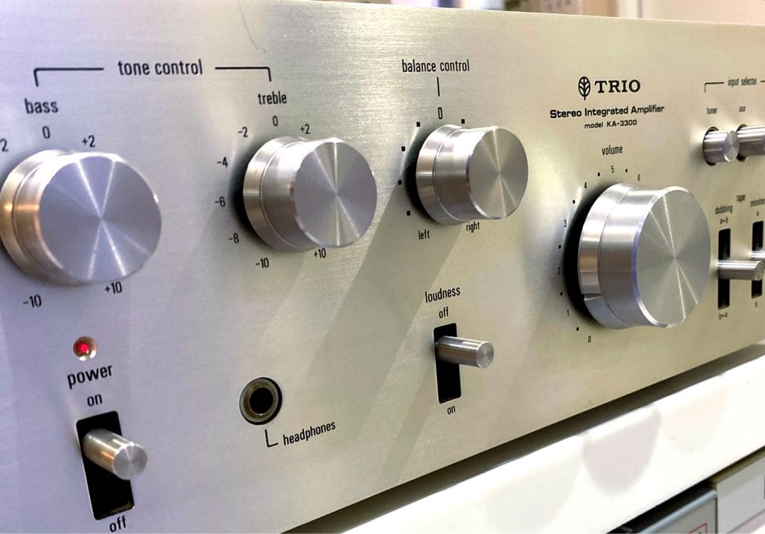 TRIO プリメインアンプ KA-3300 トリオ 動作品