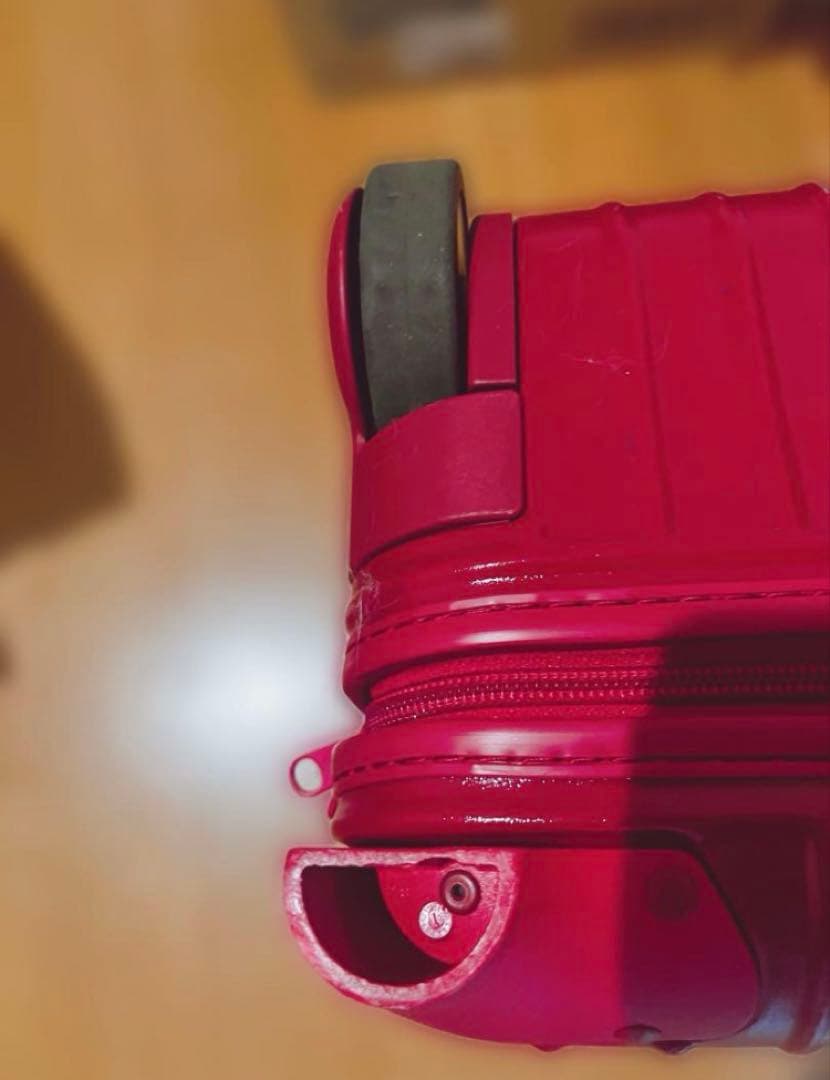 【値下げ不可】保証書付き　RIMOWA SALSA スーツケース レッド 35