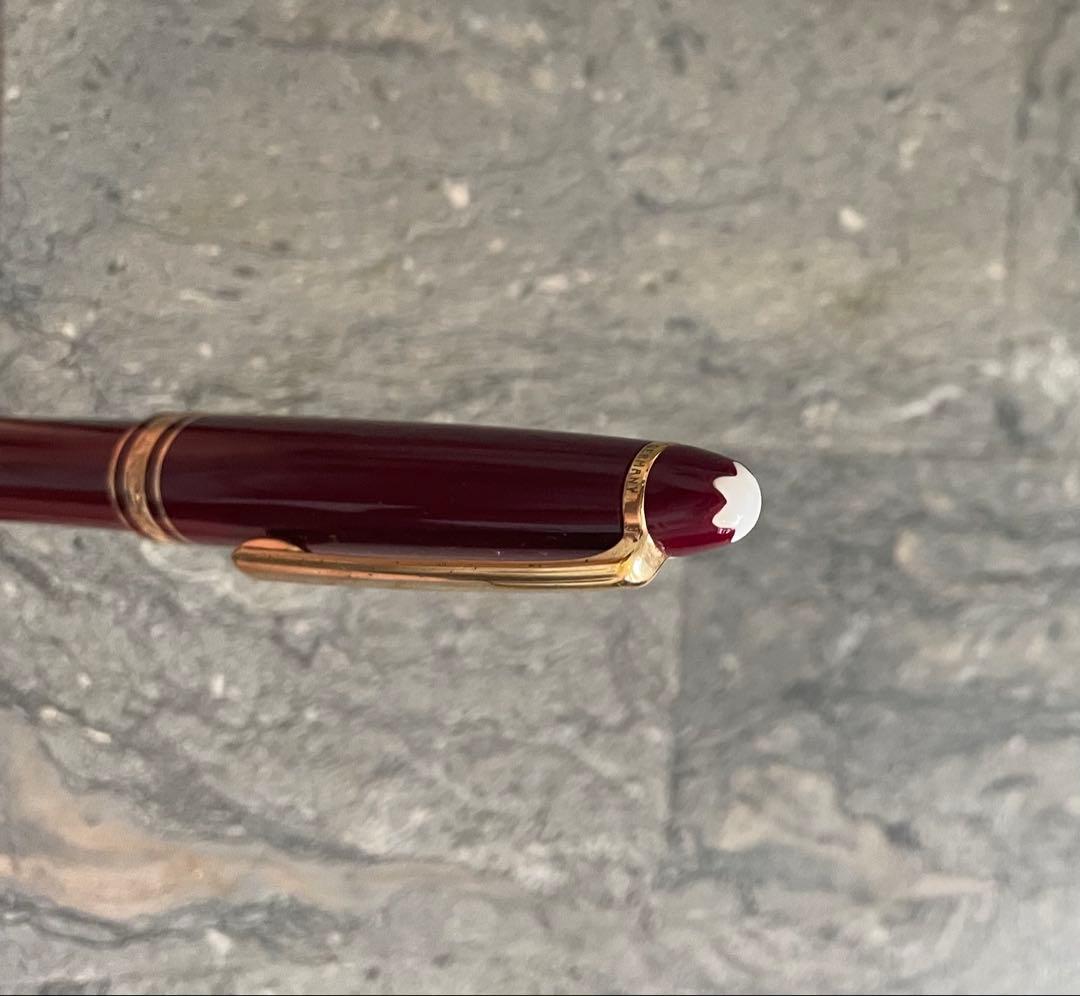 モンブラン メカニカルペンシル マイスターシュテュック #165 ボルドー