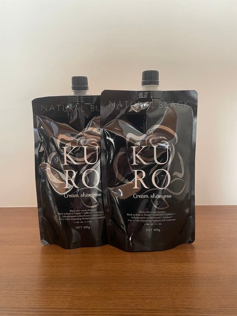 KURO クリームシャンプー 400g 2個セット