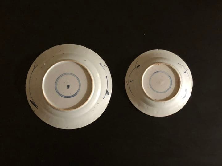 古染付　康熙　青花