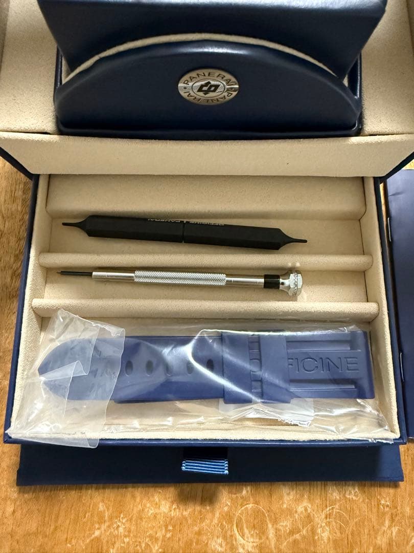 ★*）様 パネライ　ルミノールマリーナ　ブルー　PAM01313 44mm 完品