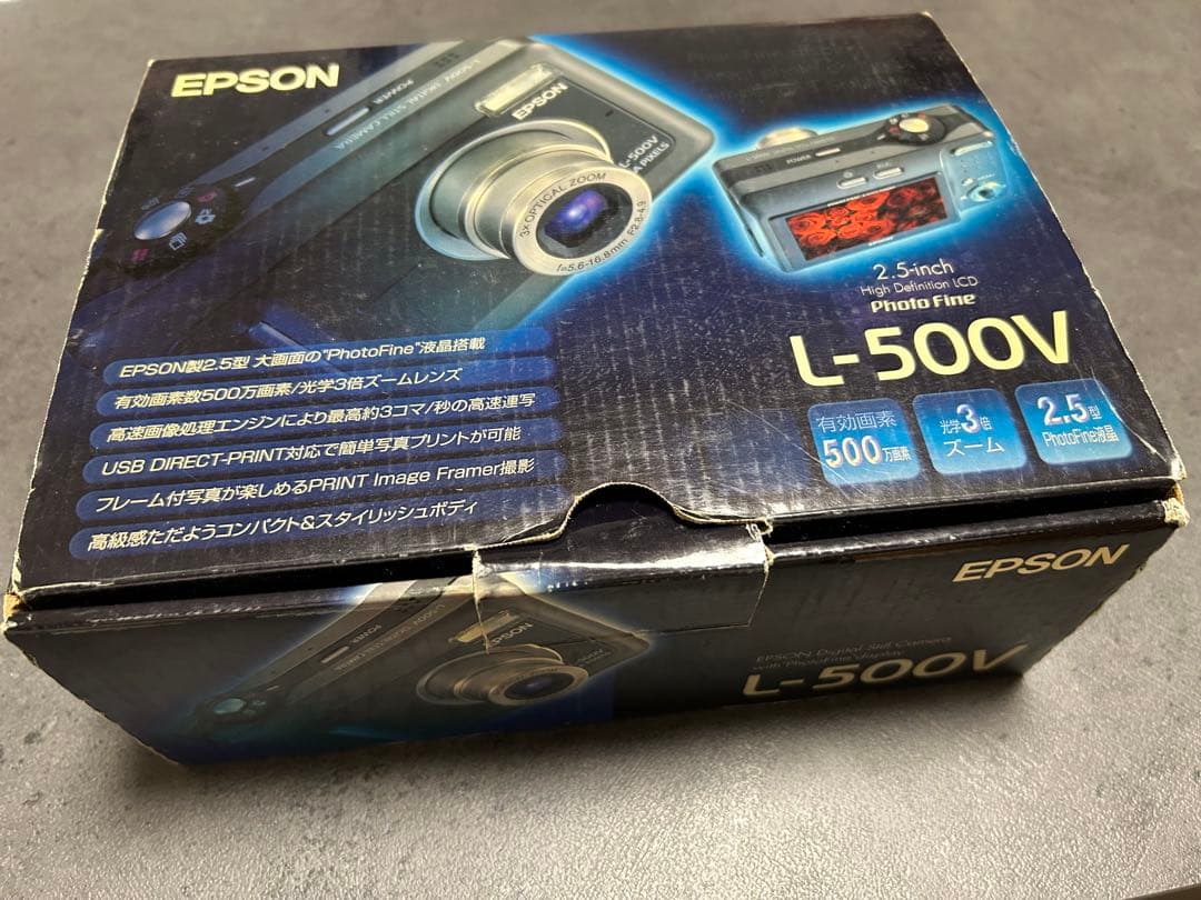 【希少・生産終了品・フルセット】Epson L-500V デジタルカメラ