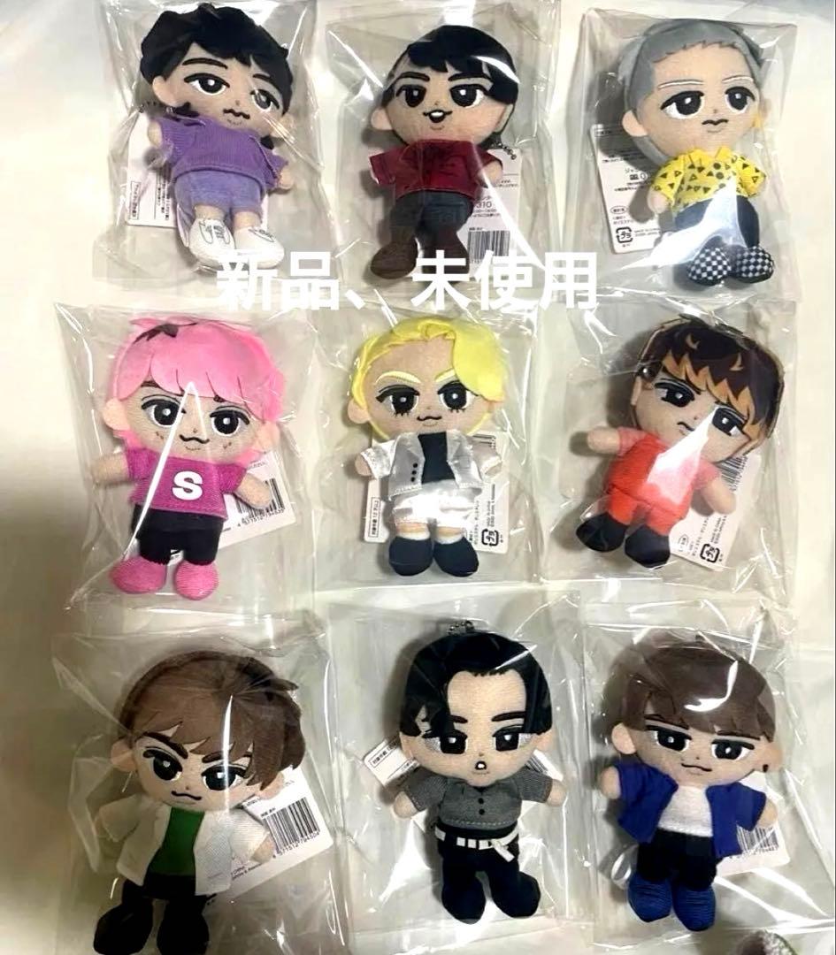 すのチル　Man ぬいぐるみ　ぶら下がりシリーズ　9種セット