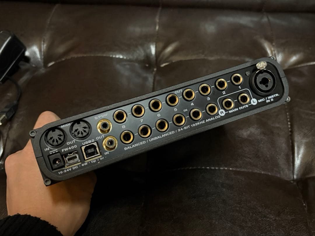 MOTU UltraLite mk3 Hybrid オーディオインターフェイス