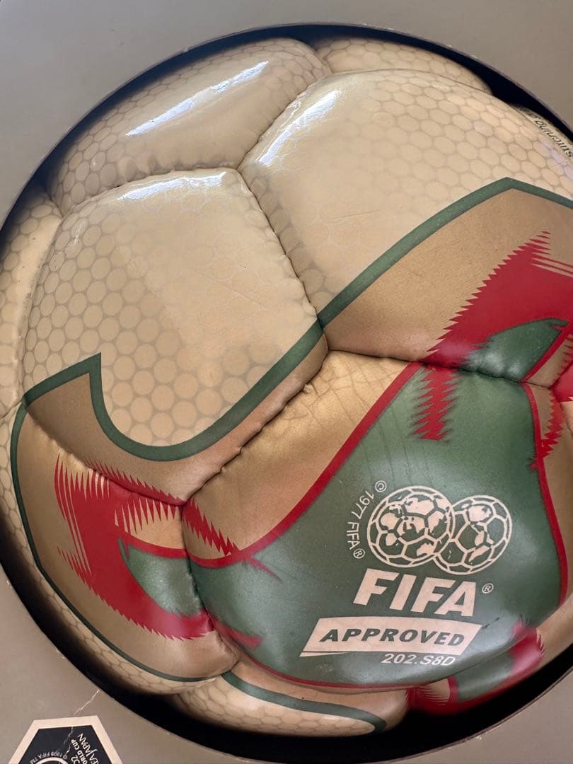 フィーバーノヴァ　2002W杯公式球　サイズ5号球　ラモスサイン