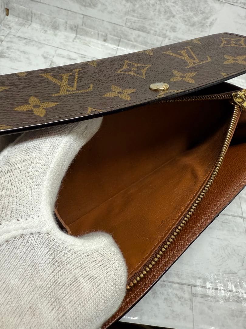 Louis Vuitton モノグラム 二つ折り財布 中古