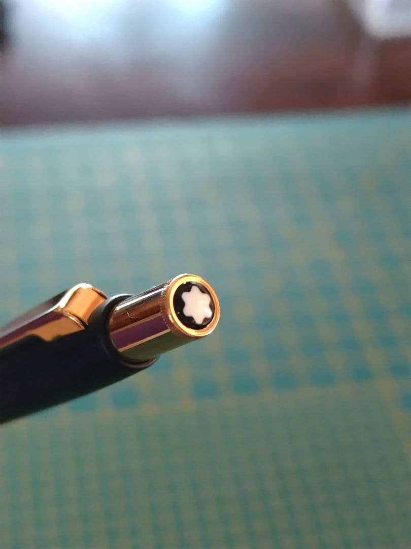 モンブラン シャーペン マット・ブラック＆ゴールド 「絶版品」