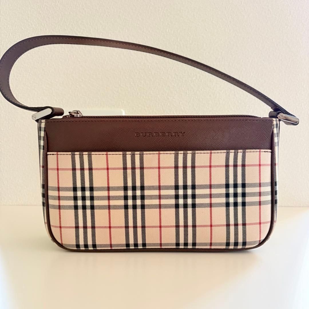 ⭐️美品 BURBERRY ノバチェック柄 ハンドバッグ ヴィンテージ