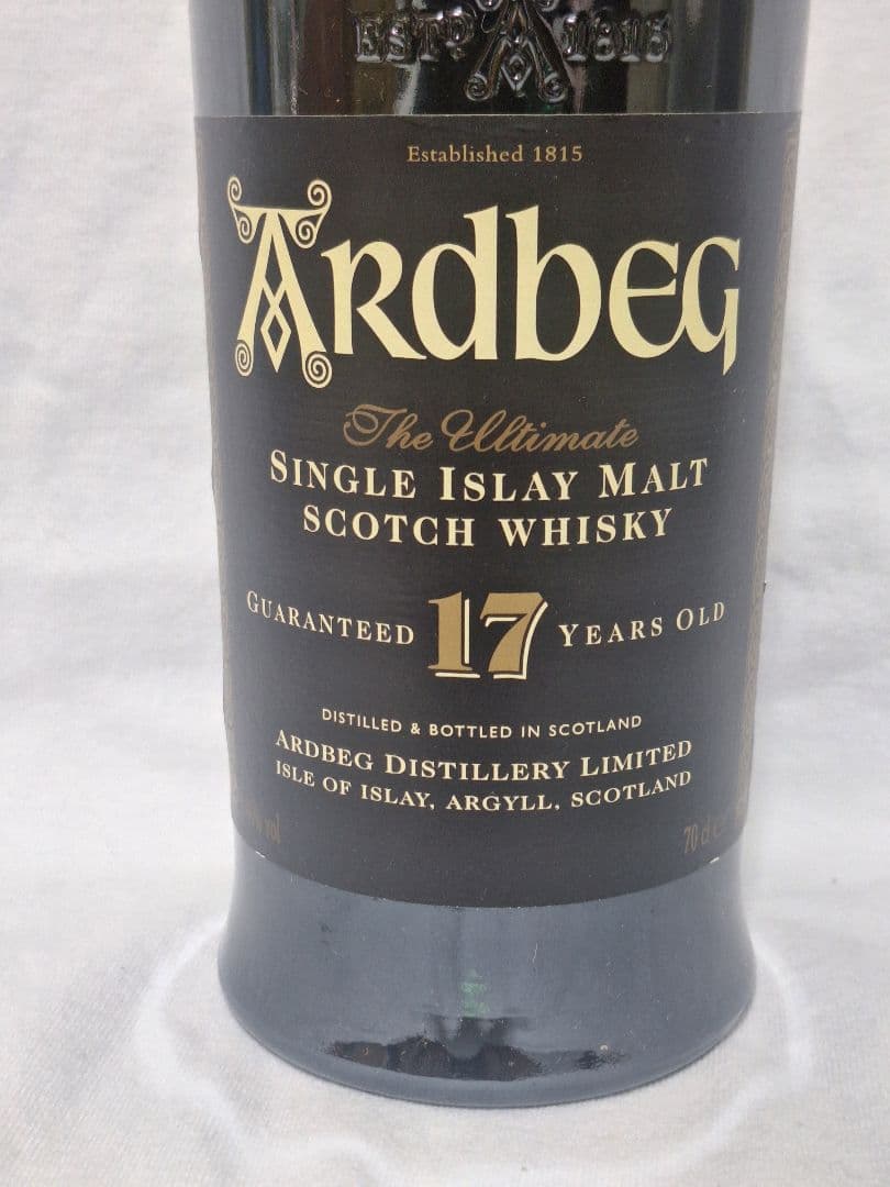 ア－ドベック17年 旧ボトル 90年代流通 激レアウイスキー アイラモルト