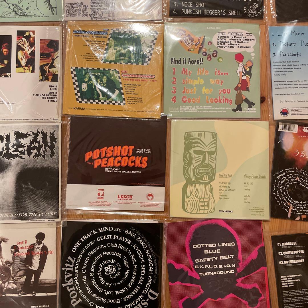 パンク 7インチレコード25枚セット J-PUNK スカコア ミクスチャー　小島